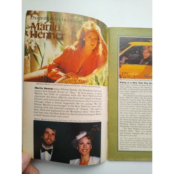 Taxi Tony Danza TV Show SuperMag Magazine Blondie Debbie Harry Band 1979 Retro - Picture 4 of 10